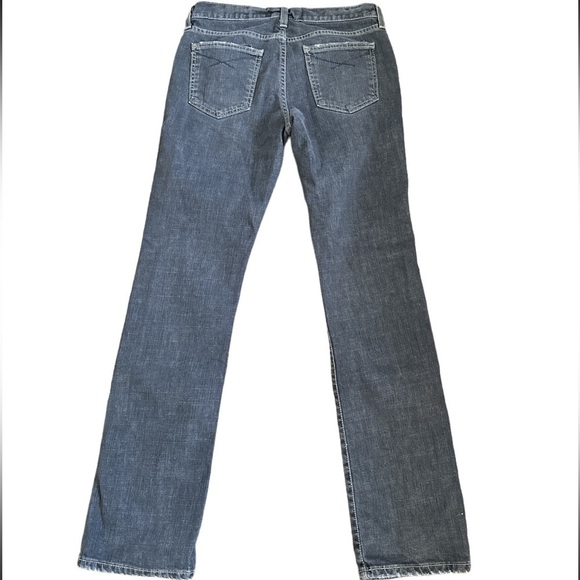 Gap Original Straight Leg Stretch Blue Denim Jeans Distressed Flaw No Tags Size - Picture 2 of 8